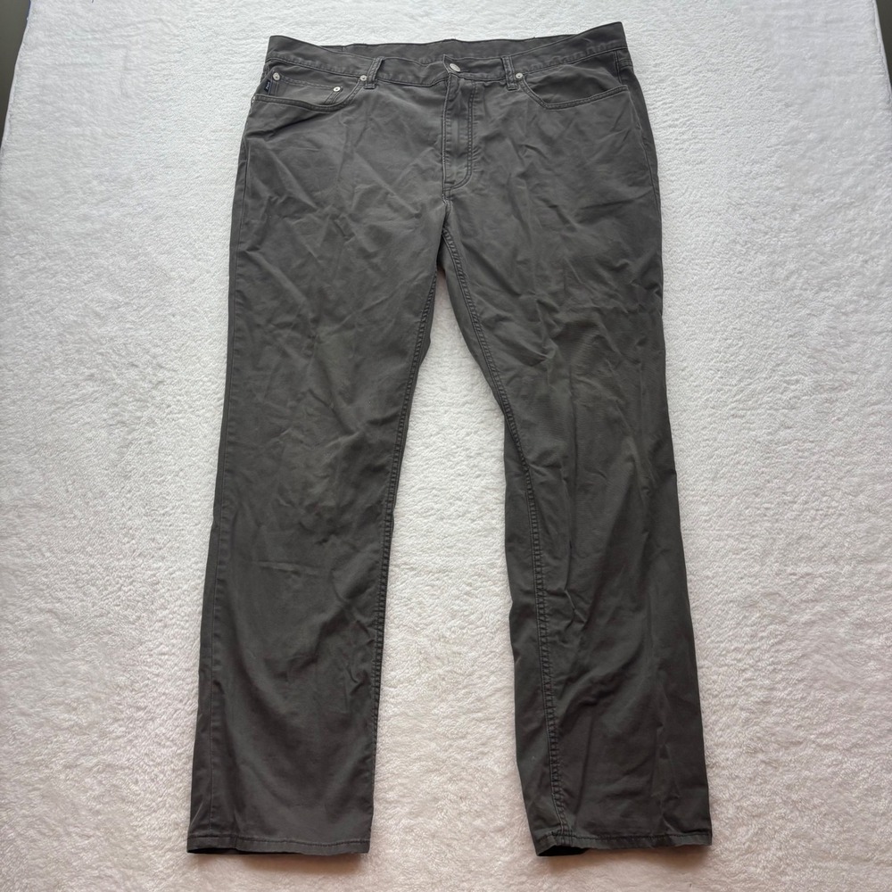 Polo Ralph Lauren Mens Stretch Slim Straight Fit Pants Grey 38x30 C633